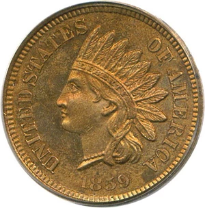 image for: 1859 1c PCGS/CAC Proof 64