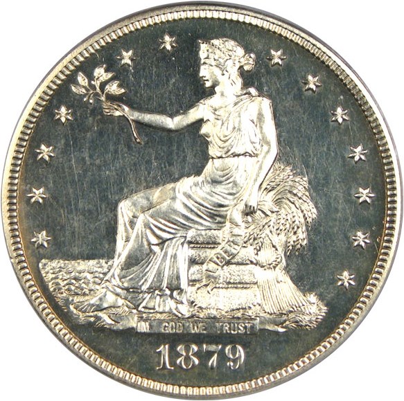 image for: 1879 Trade$  PCGS/CAC Proof 64