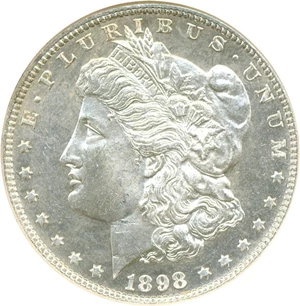 image for: 1898-O $1 NGC MS63 DMPL
