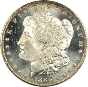 image for: 1885-O $1 NGC MS65 DMPL
