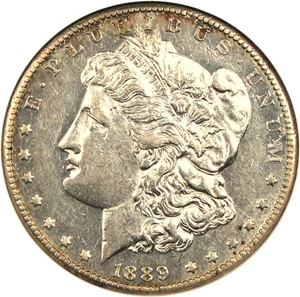 image for: 1889-CC $1 NGC AU55 PL