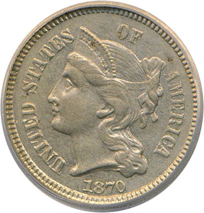 image for: 1870 3cN  ICG AU58