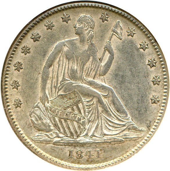 image for: 1841-O 50c  NGC AU55