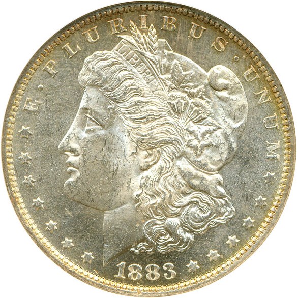 image for: 1883-O $1  NGC MS63 PL