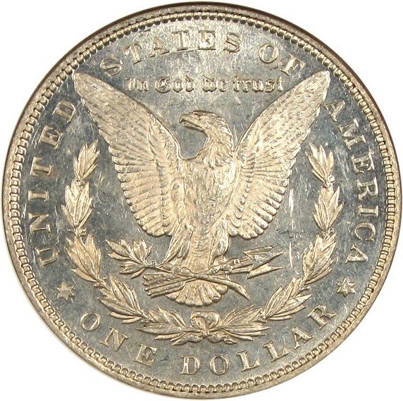 image for: 1893 $1  NGC AU58 PL
