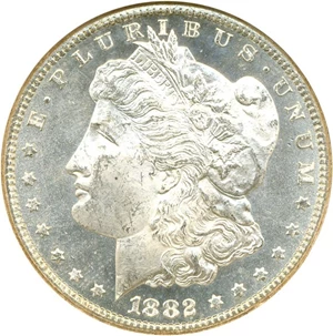 image for: 1882-CC $1 NGC MS63 PL