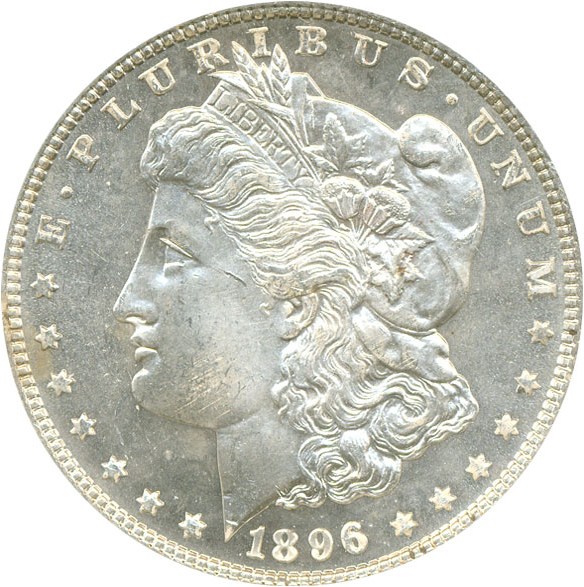 image for: 1896 $1  NGC MS64 PL