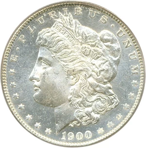 image for: 1900-O $1 PCGS MS64 PL