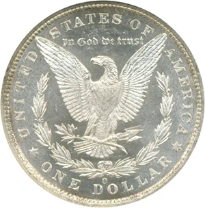 image for: 1879-O $1 NGC MS63 PL