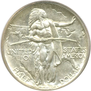 image for: 1938-D 50c Oregon PCGS MS66