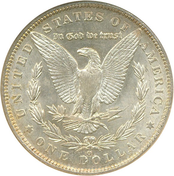 image for: Top 100 VAM: 1900-O/CC $1 NGC AU58 (VAM-8A  O/CC)