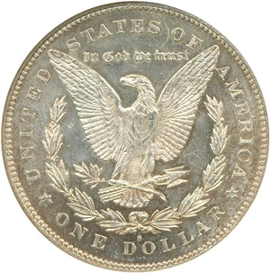 image for: Top 100 VAM: 1879-S $1 NGC MS62 (Reverse of 1878, VAM 42)