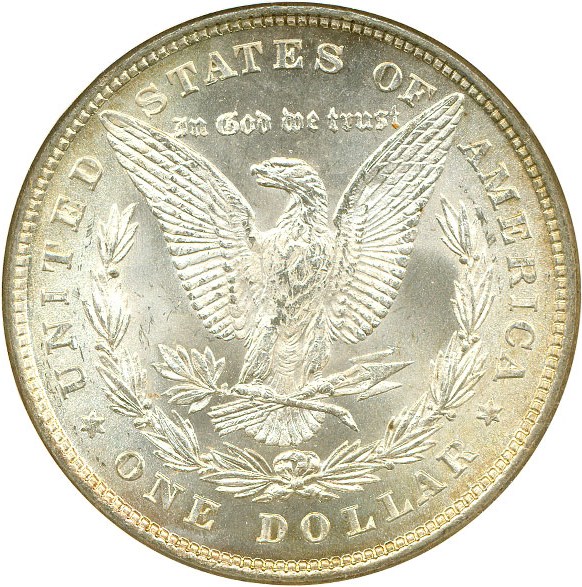 image for: 1878 8TF $1 NGC MS62 (VAM 4  Denticle Chip)