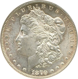image for: Top 100 VAM: 1879-S $1 NGC MS62 (Reverse of 1878, VAM 42)