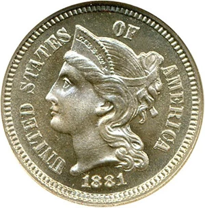 image for: 1881 3cN NGC Proof 66