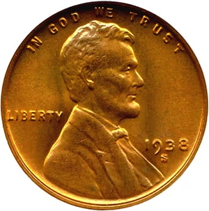 image for: 1938-S 1c NGC MS67 RD
