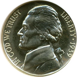image for: 1939 5c NGC Proof 67