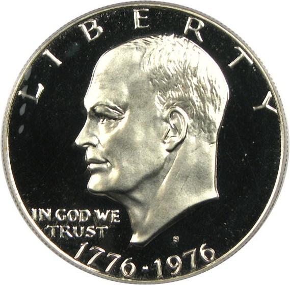 image for: 1976-S $1 PCGS Proof 69 DCameo (Silver)