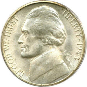 image for: 1943-S 5c PCGS MS66 FS