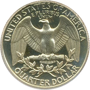 image for: 1983-S 25c PCGS Proof 69 DCameo