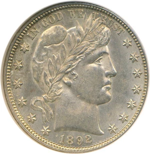 image for: 1892-O 50c NGC MS61