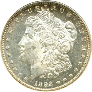 image for: 1892-CC $1 ANACS MS62 PL