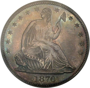 image for: 1870 50c PCGS Proof 64