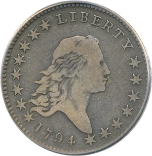 image for: 1794 50c PCGS/CAC VF20
