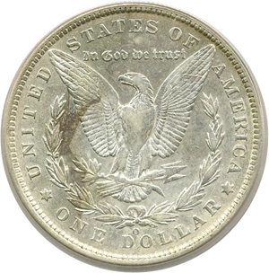 image for: Top 100 VAM: 1887/6-O $1 PCGS XF45 (VAM 3 7/6)