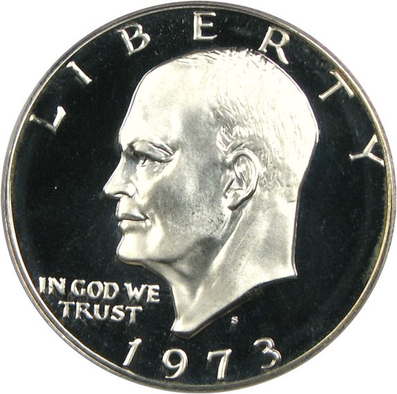 image for: 1973-S $1 PCGS Proof 69 DCameo (Silver)