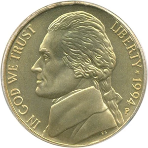 image for: 1994-P 5c PCGS MS69 FS (SMS)