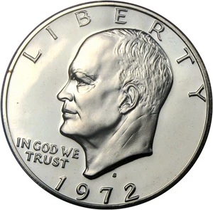 image for: 1972-S $1 PCGS Proof 70 DCameo (Silver)