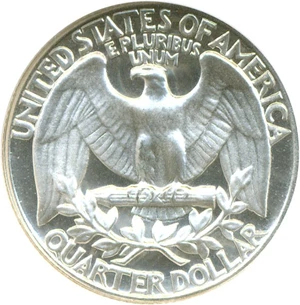 image for: 1961 25c NGC Proof 69 UCameo