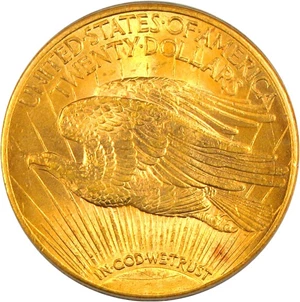 image for: 1921 $20 PCGS MS61