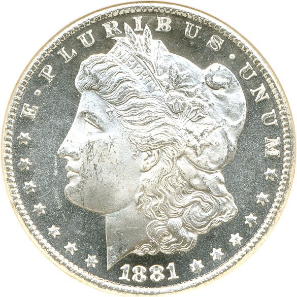 image for: 1881-CC $1 NGC MS65 DMPL