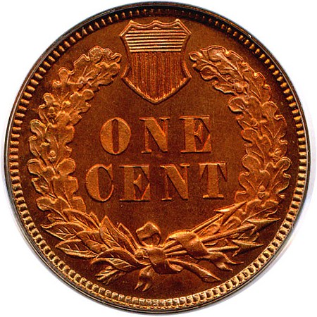 image for: 1884 1c PCGS Proof 66 RD * Photoseal *