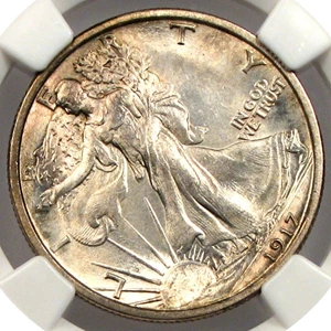 image for: 1917-S 50c NGC/CAC MS65 (Reverse)