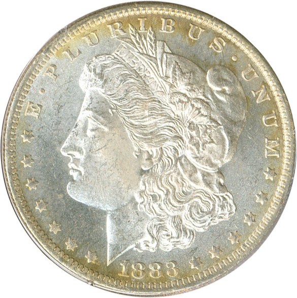 image for: 1883-O $1 PCGS MS64 PL