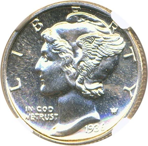image for: 1936 10c NGC Proof 67