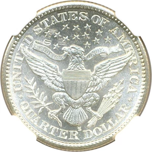image for: 1900-S 25c NGC MS67
