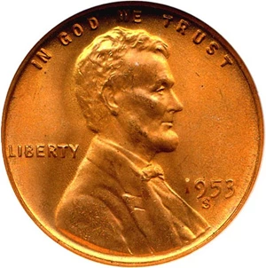 image for: 1953-S 1c NGC MS67 RD
