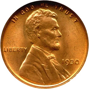 image for: 1930 1c NGC MS67 RD