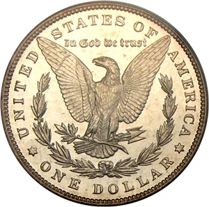 image for: 1897 $1 PCGS MS62 DMPL