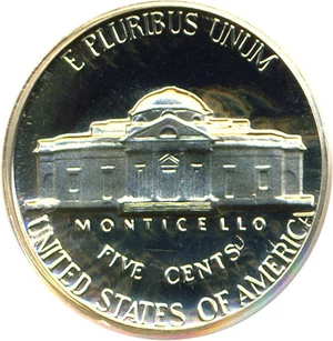 image for: 1969-S 5c PCGS Proof 69 DCameo