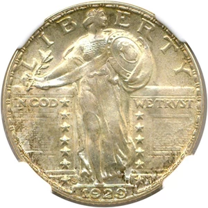 image for: 1929-S 25c NGC/CAC MS66 FH