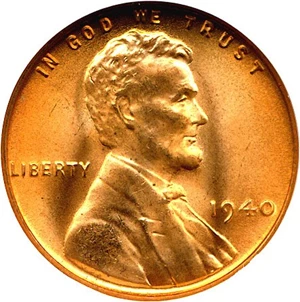 image for: 1940 1c NGC MS67 RD