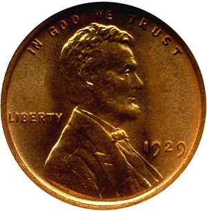 image for: 1929 1c NGC MS67 RD