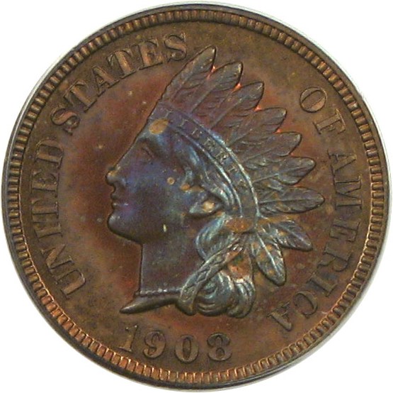 image for: 1908 1c PCGS Proof 64 RB OGH