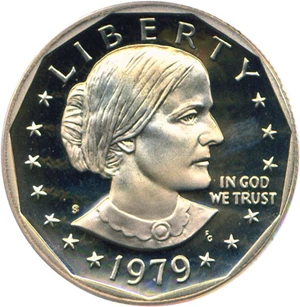 image for: 1979-S SBA$ PCGS Proof 67 DCameo (Ty.2)