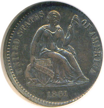 image for: 1861/0 H10c  NGC MS64